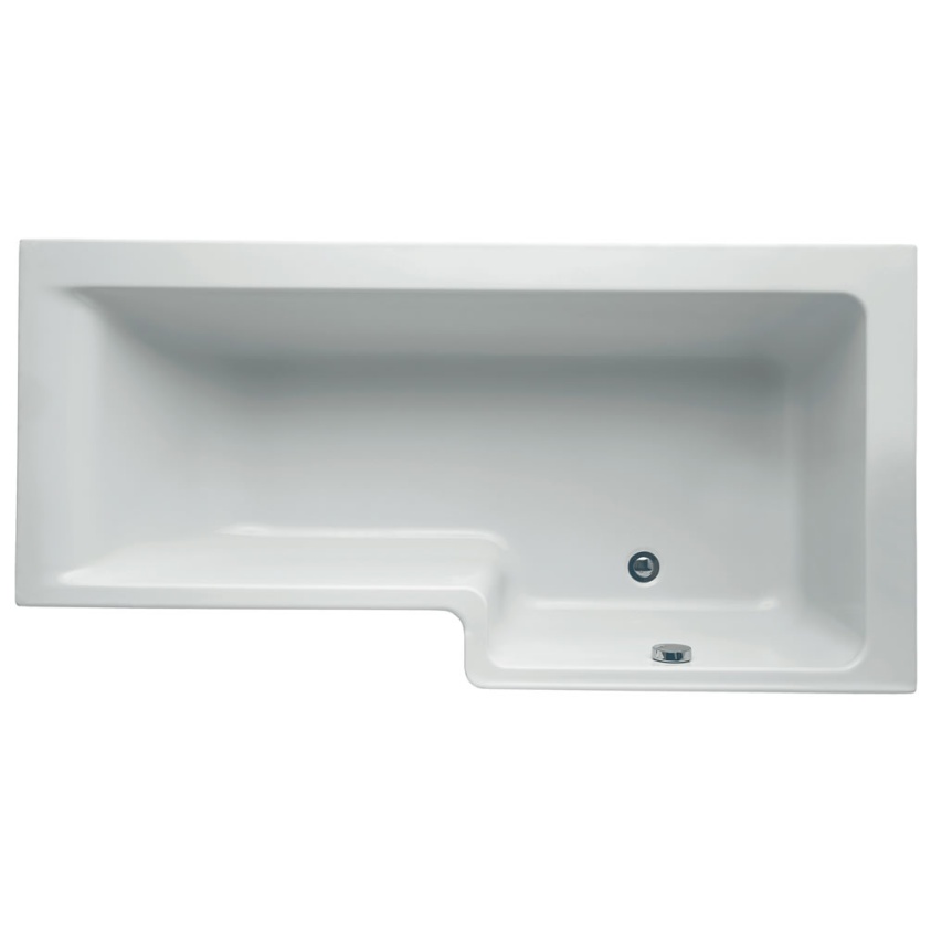 Cutout image of Ideal Standard Concept Square 1700 x 850mm Right-Handed Shower Bath